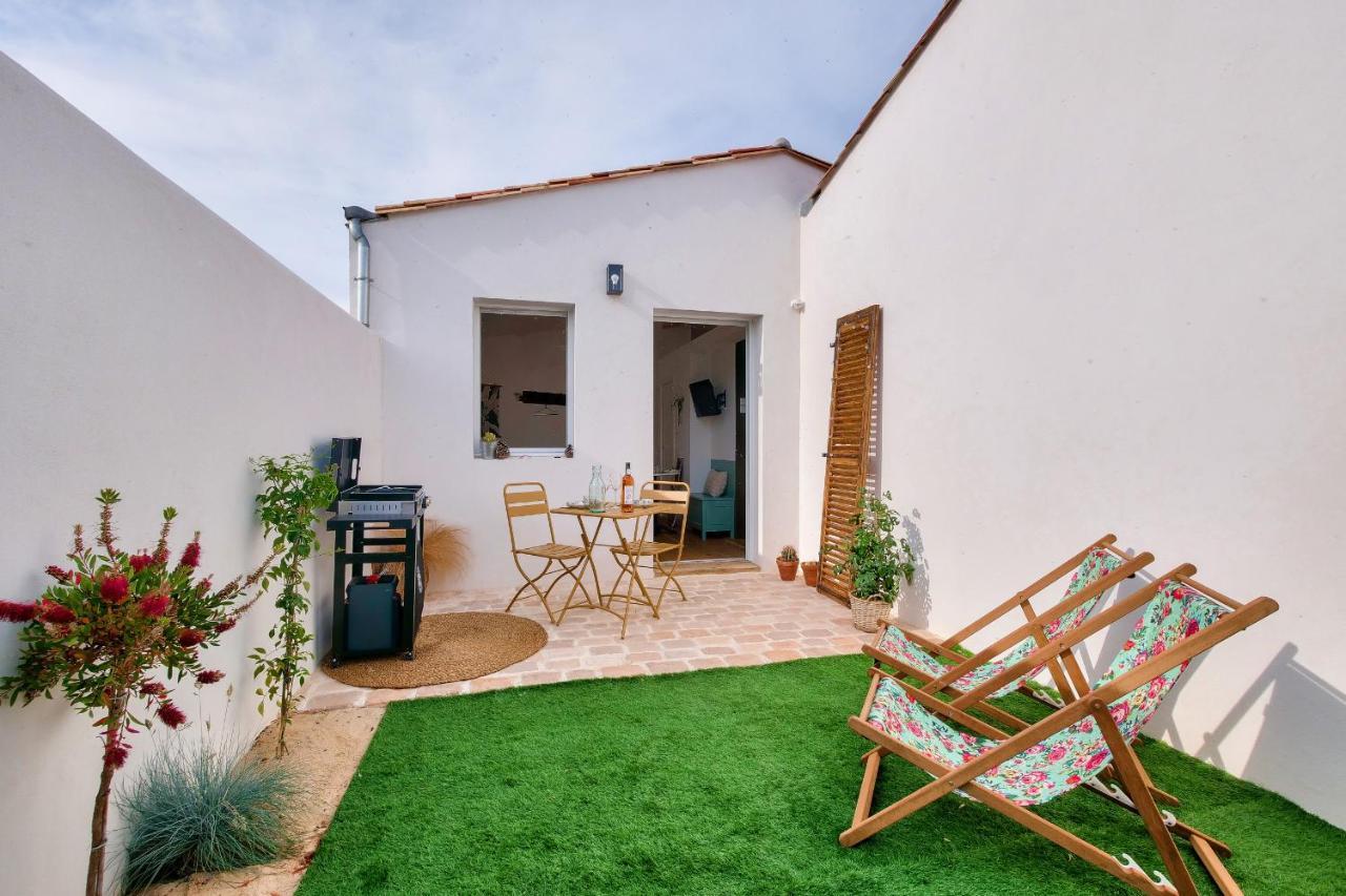 Studio Avec Terrasse A 250 Metres Du Port Rivedoux-Plage Eksteriør bilde